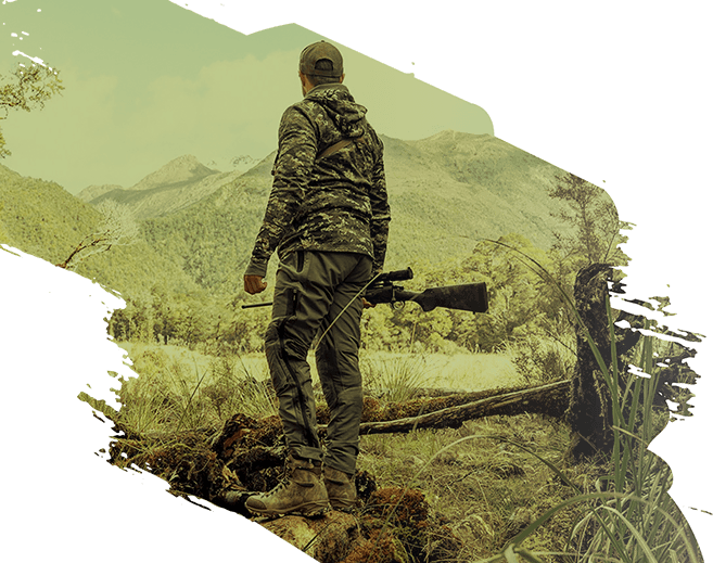 Tout l'équipement de chasse